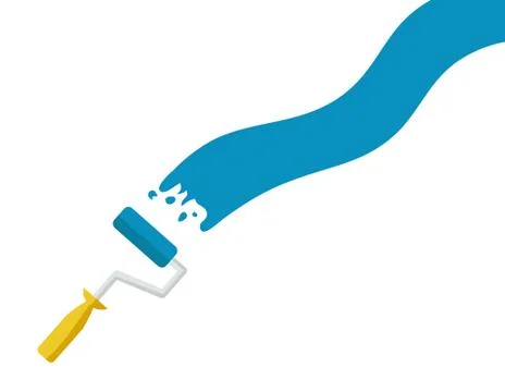 Pain brush vector sign Stock Illustration