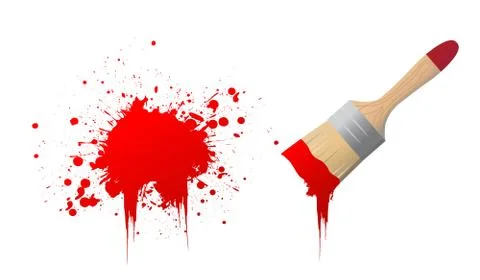 Pain brush vector sign Stock Illustration