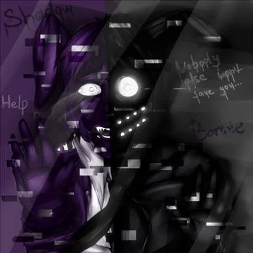 Pain in the dark Illustrazione stock