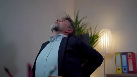This pain is extremely unpleasant Stock Footage 268328348