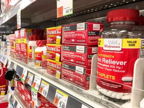Pain killers Stock-Fotos