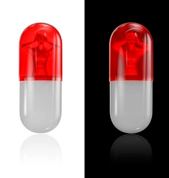 Pain pill Stock Illustration