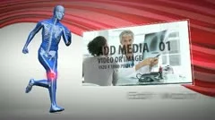 Pain zone: Knee Stock After Effects