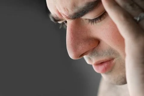 Painful Headache Stock Photos