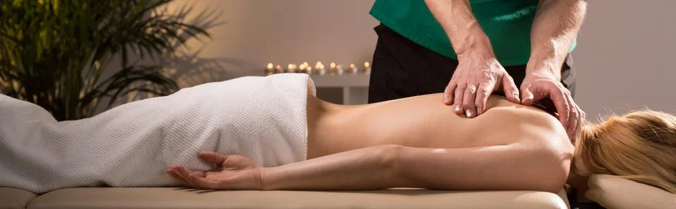 Painful trigger points Stock Photos