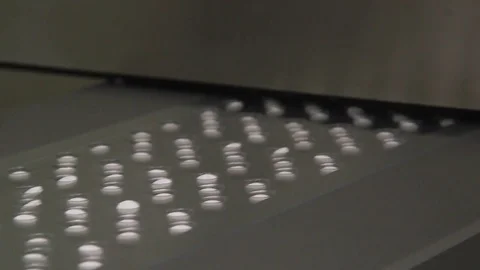 Painkillers packing machine factory Video stock 81904204