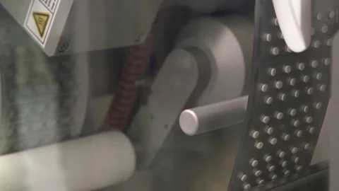 Painkillers packing machine Stock Footage 81903803