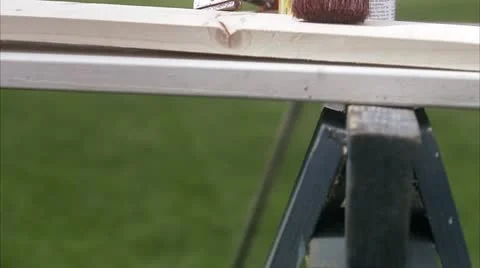 Paint and a paintbrush Video stock 11286831