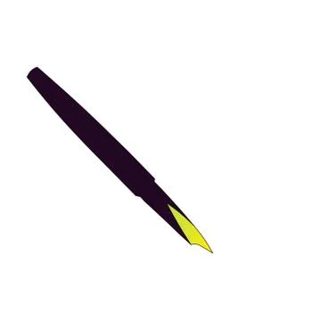 Paint and writing tools collection Stock Illustration