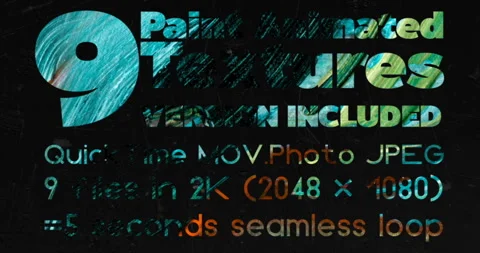 Paint Animated Textures Stockbeeldmateriaal 122022938