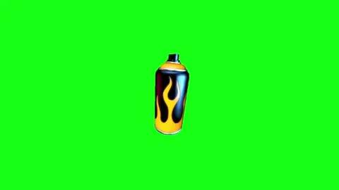 Paint animation on green screen Stock-Footage 335259007