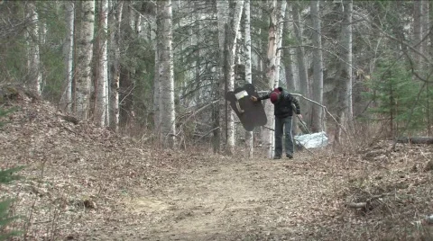 Paint Ball Game Stock Footage 119396