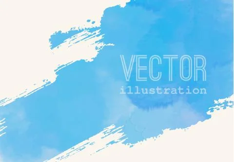 Paint banner. Brush stroke. Stock Illustration