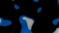 Paint blobs flowing abstract background blue HD Footage