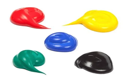 Paint blobs Stock Photos