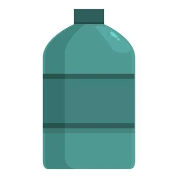 Paint bottle icon cartoon vector. Room class space Stock Illustration