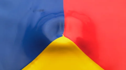 Paint bouncing and making splashes. Slow Motion. Stock Footage 55539003