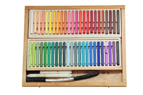 Paint box cake Stock Photos