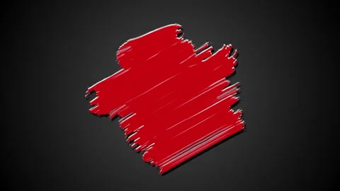 Paint Brush Background Stock Footage 277820334