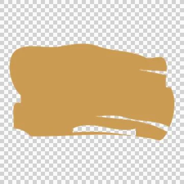 Paint Brush Black Horizontal Stroke Shape minimalist mark Stock Illustration