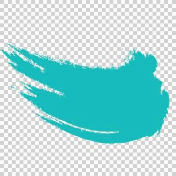 Paint Brush Black Ink Stroke Mark abstract texture Stock Illustration