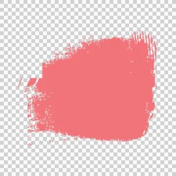 Paint Brush Black Stroke Shape smearing texture abstract Stock Illustration