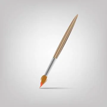 Paint brush for drawing Stock-Illustration
