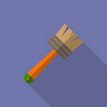Paint Brush Icon Stock Illustration