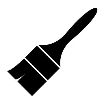 Paint brush icon Stock Illustration