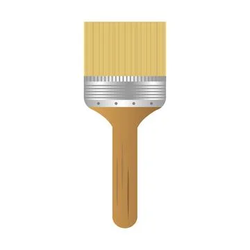 Paint brush icon vector. Stock Illustration