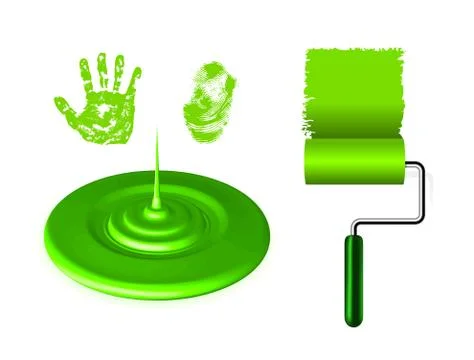 Paint brush Stock Illustration