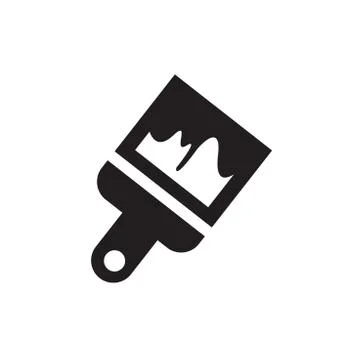 Paint brush Illustrazione stock