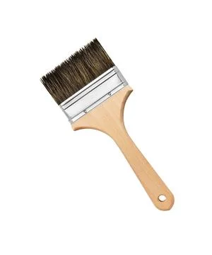 Paint brush isolated. Foto stock