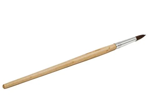 Paint brush isolated on white background Paint brush isolated on white bac... Stockfoto's