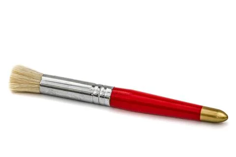 Paint brush isolated on white background Paint brush isolated on white bac... Stockfoto's