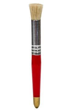 Paint brush isolated on white background Paint brush isolated on white bac... Stockfoto's