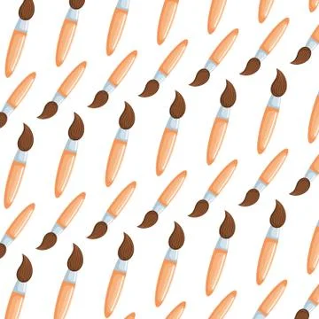 Paint brush pattern background vector illustration Stock Illustration