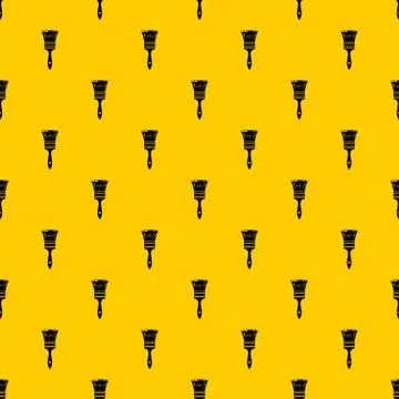 Paint brush pattern vector Illustrazione stock