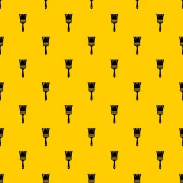 Paint brush pattern vector Illustrazione stock