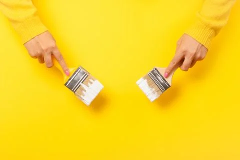 Paint brush Stock Photos