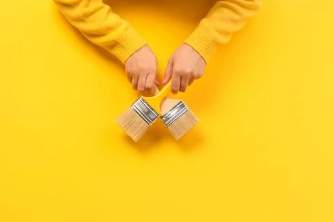 Paint brush Stock Photos