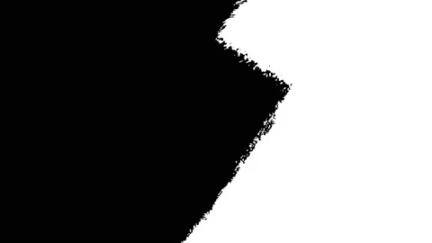 Paint brush stroke animation.  Abstract paint brush stroke on white background Stock Footage 134396801