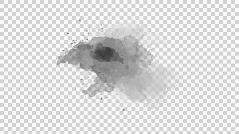 Paint Brush Stroke Ink Splash Stock Photos