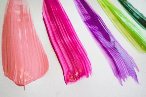 Paint brush stroke 库存照片