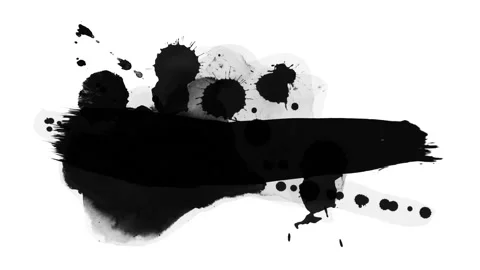 Paint brush strokes Stockbeeldmateriaal 105527991