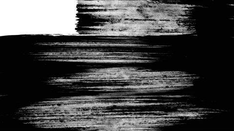 Paint brush strokes Stock Footage 105872671