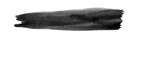 Paint brush strokes Vidéo 105872710