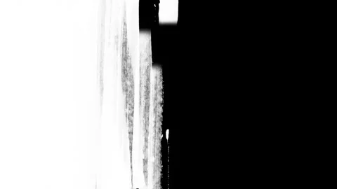 Paint Brush strokes horizontal transition. Stock Footage 293805815