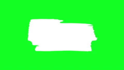 Paint Brush Strokes Pack on Green Screen... | Stock Video | Pond5