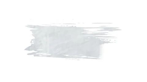 Paint brush strokes of silver on a white background. Hand drawn brush stroke. Stockbeeldmateriaal 150761540